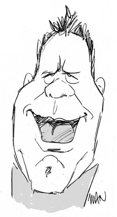 Caricature : Gaillard Rémi