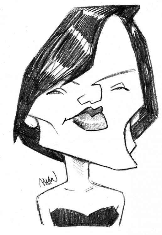 Caricature : Moss Elisabeth