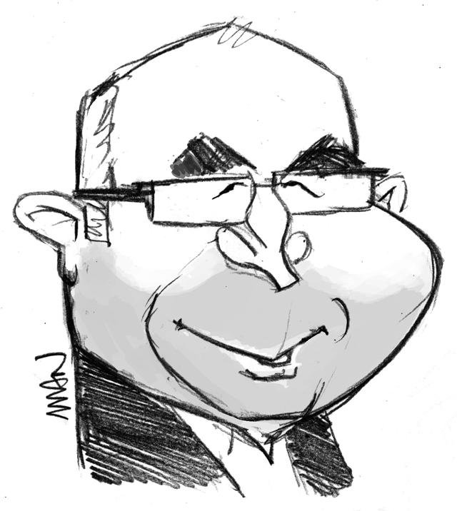Caricature : Hoskins Bob