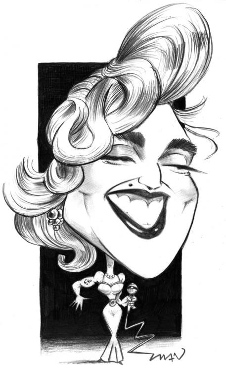 Caricature : Madonna