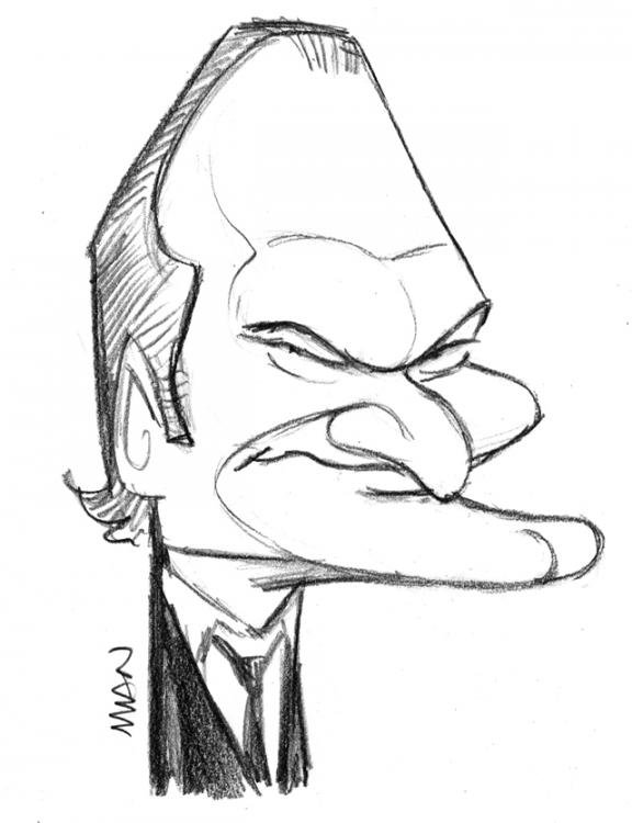 Caricature : Tarantino Q.