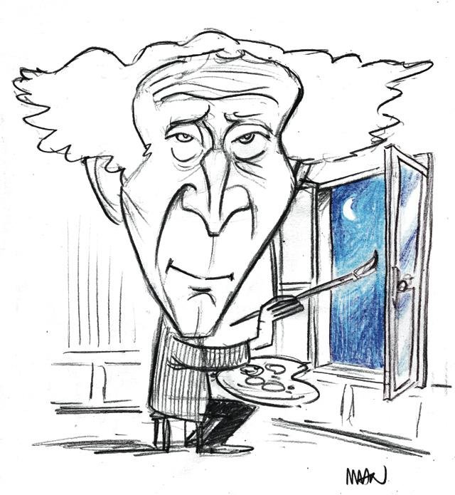 Caricature : Chagall Marc