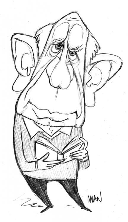 Caricature : Popper Karl