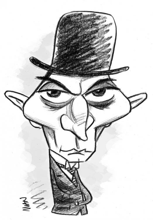 Caricature : Kafka F.