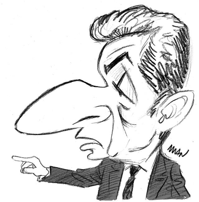Caricature : Sarkozy N4