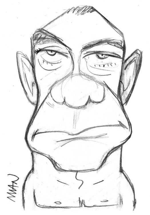 Caricature : Van Damme