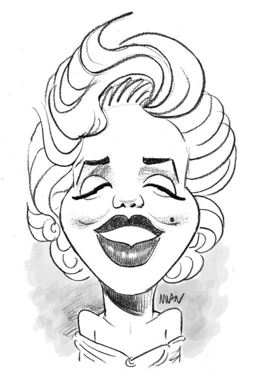 Caricature : Monroe M 2
