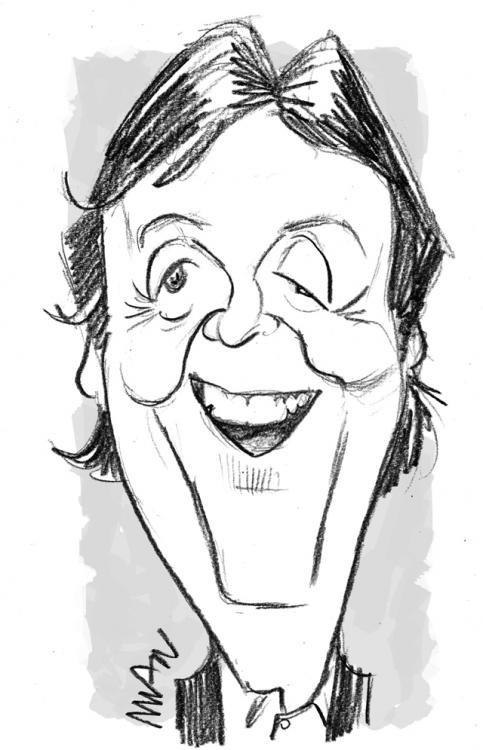 Caricature : McCartney 2