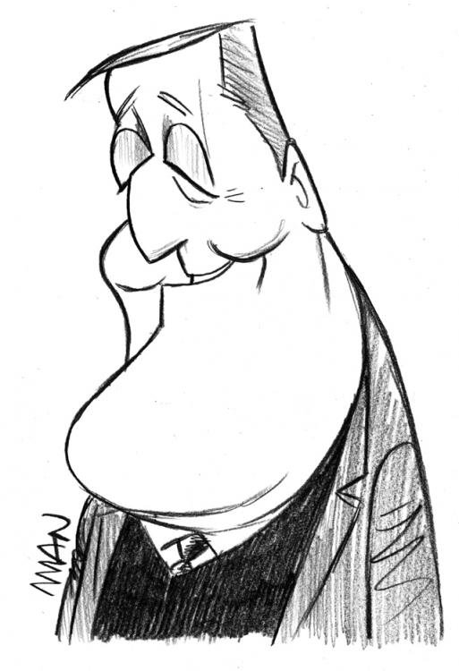 Caricature : Fry Stephen