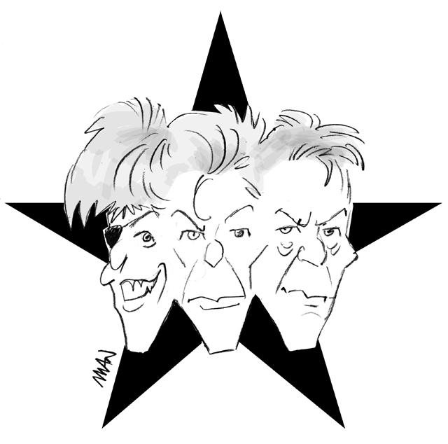 Caricature : Bowie 2