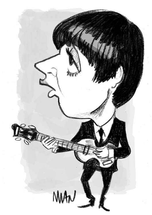 Caricature : McCartney 3