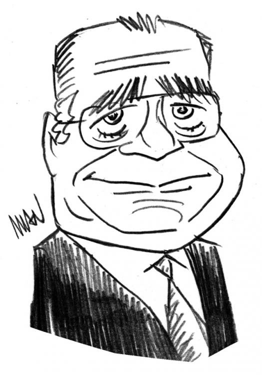 Caricature : Beregovoy Pierre