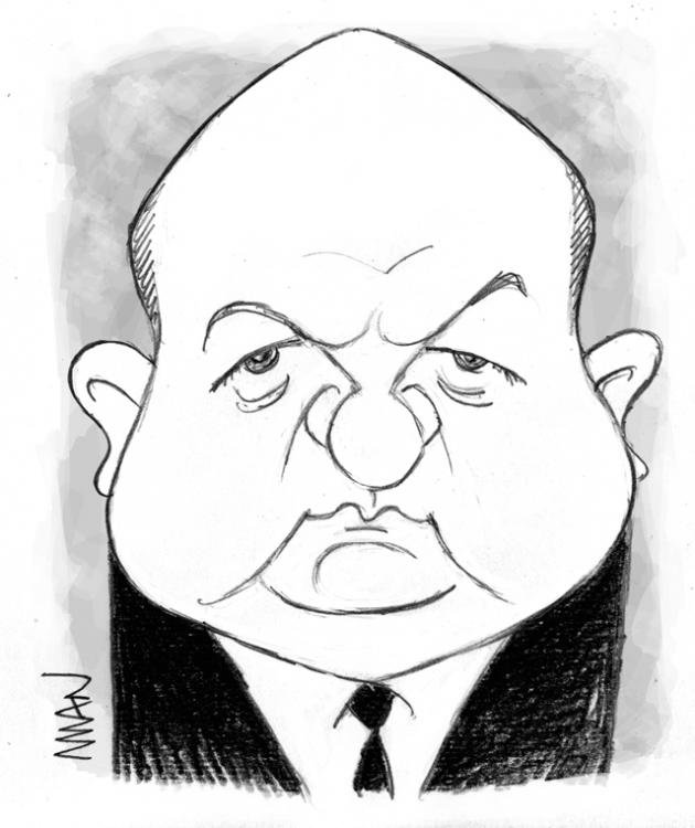 Caricature : Blier Bernard