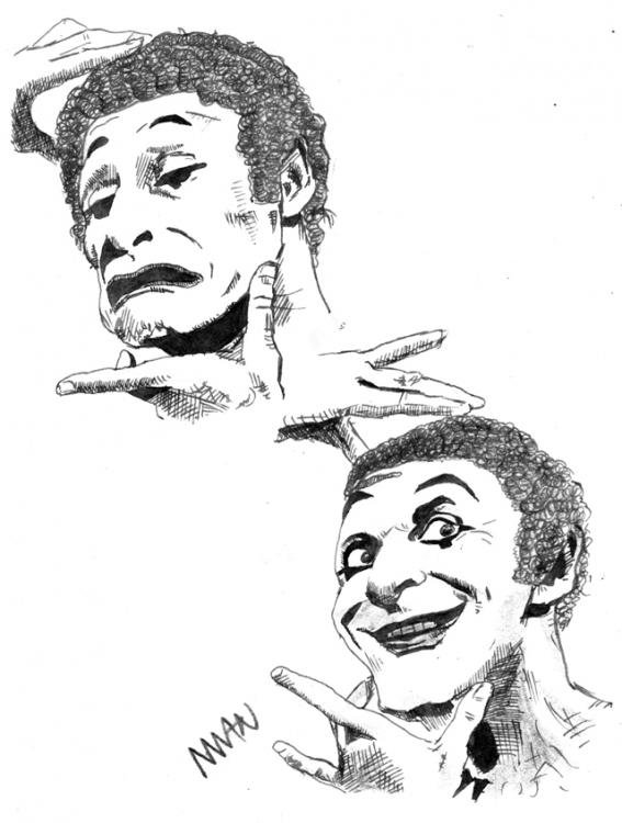 Caricature : Marceau Marcel