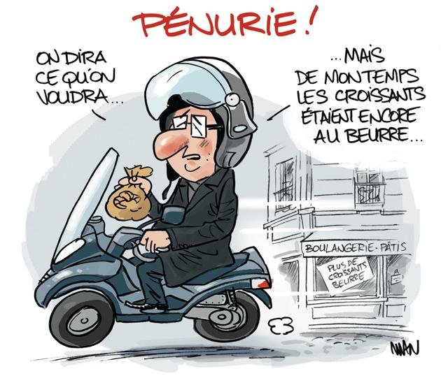 presse : Pénurie