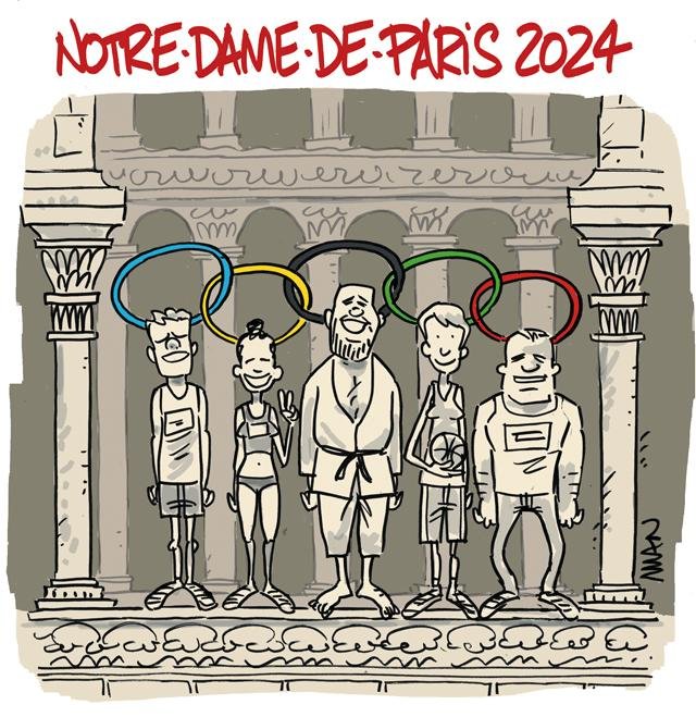 presse : Notre-Dame 2024