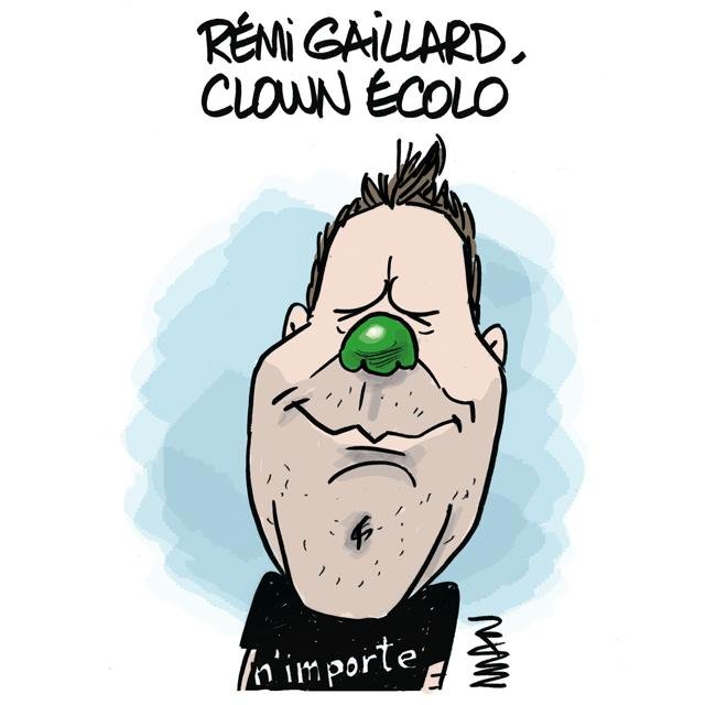 presse : Rémi Gaillard candidat