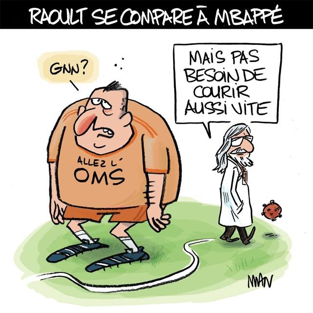 presse : Raoult/Mbappé