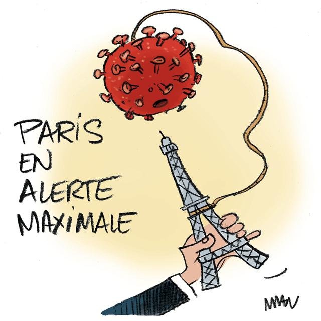 presse : Paris en alerte