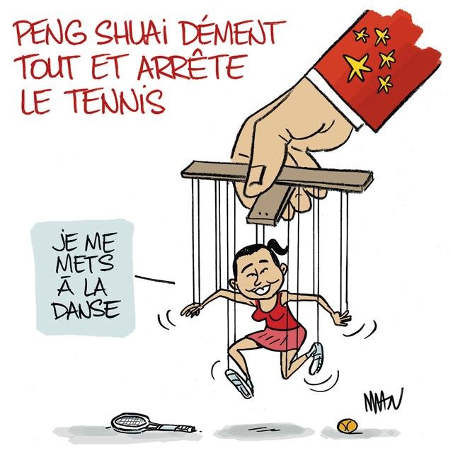 presse : Peng Shuai dément