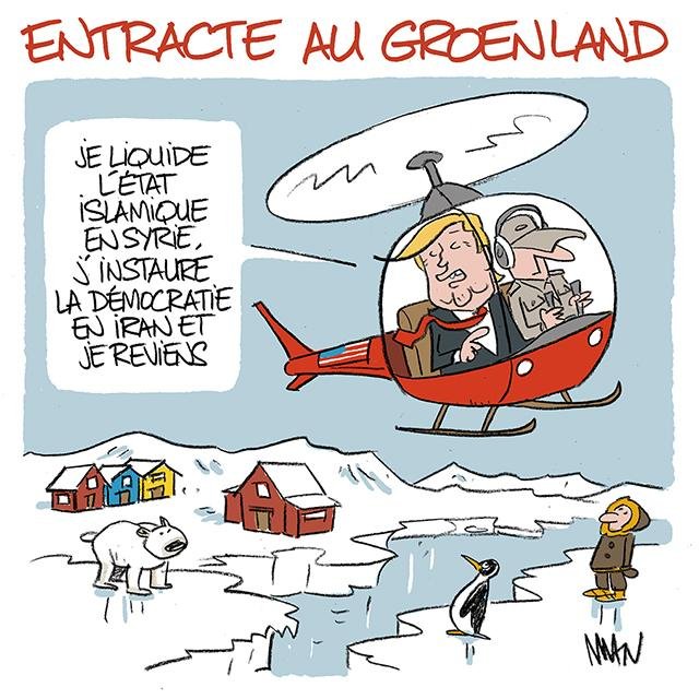 Dessin de presse : entracte presse : entracte