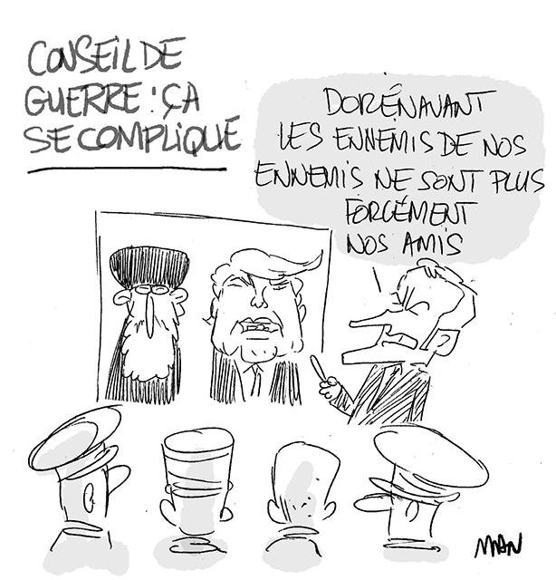Dessin de presse : Ennemis presse : Ennemis
