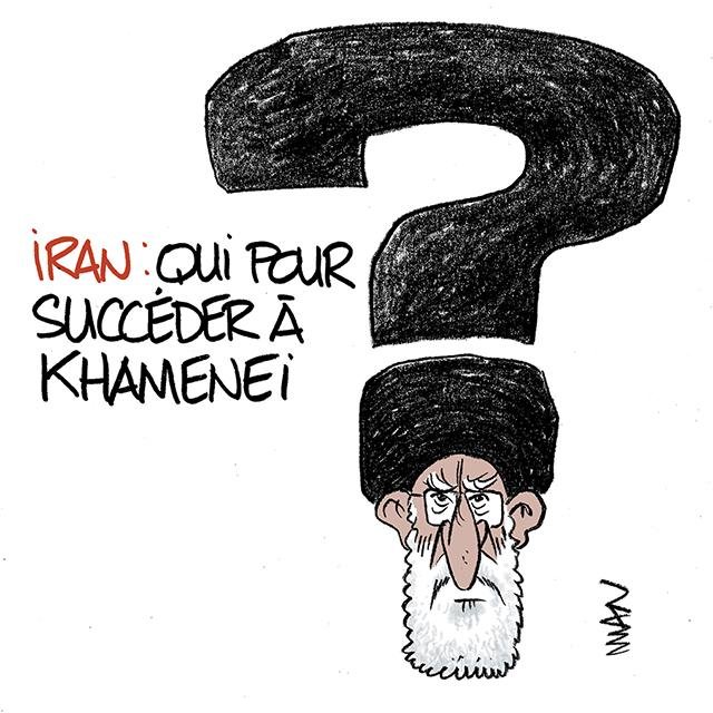 Dessin de presse : Qui après Khemenei? presse : Qui après Khemenei?
