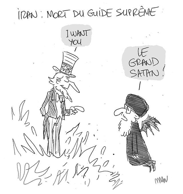 Dessin de presse : Grand Satam presse : Grand Satam