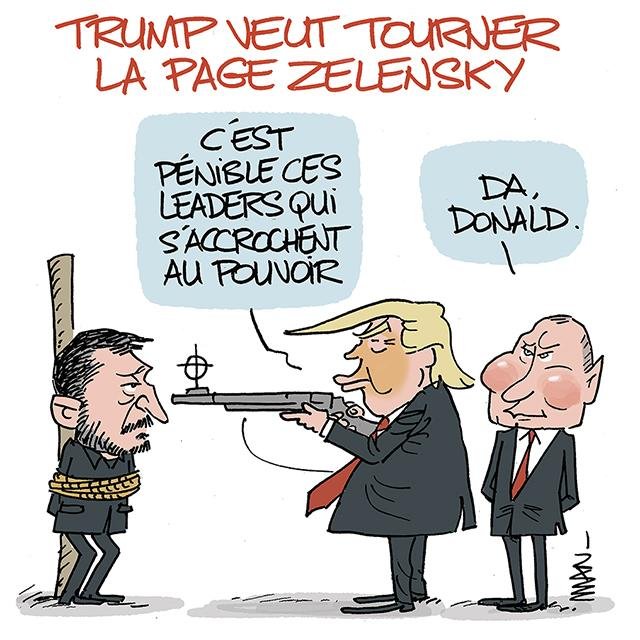 Dessin de presse : Peloton d'exécution presse : Peloton d'exécution