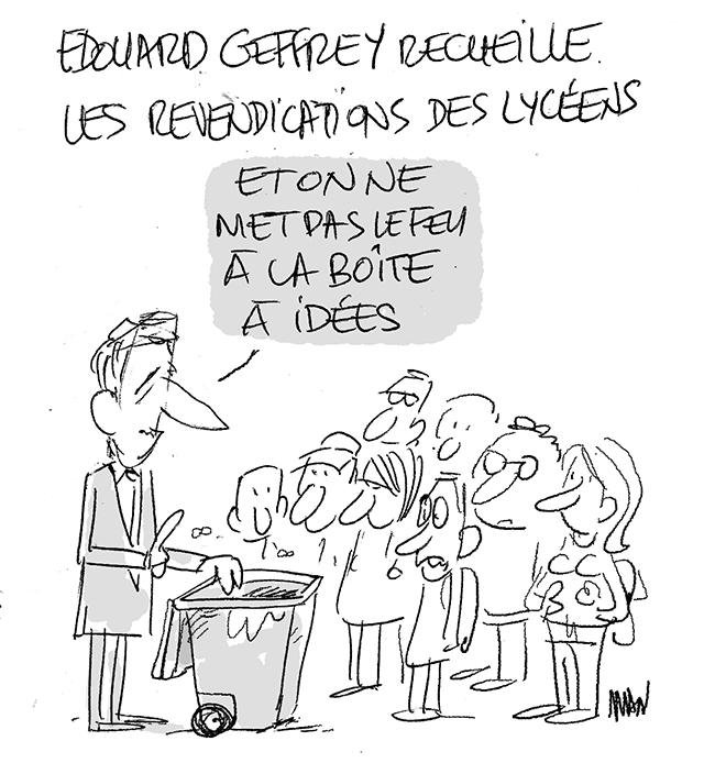 Dessin de presse : Boîte à idées presse : Boîte à idées