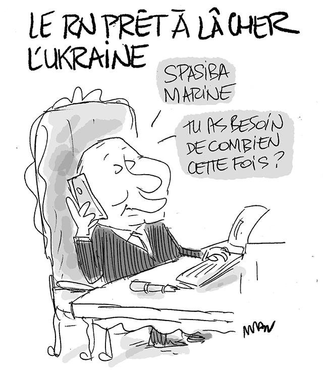 Dessin de presse : Spasiba presse : Spasiba