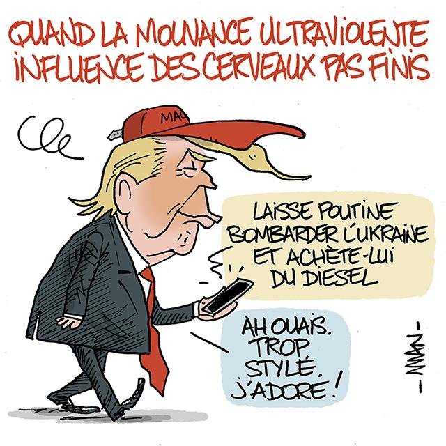 Dessin de presse : Ultraviolence presse : Ultraviolence