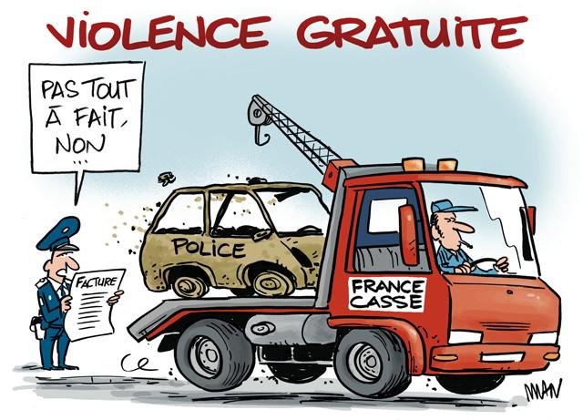 presse : Violence gratuite